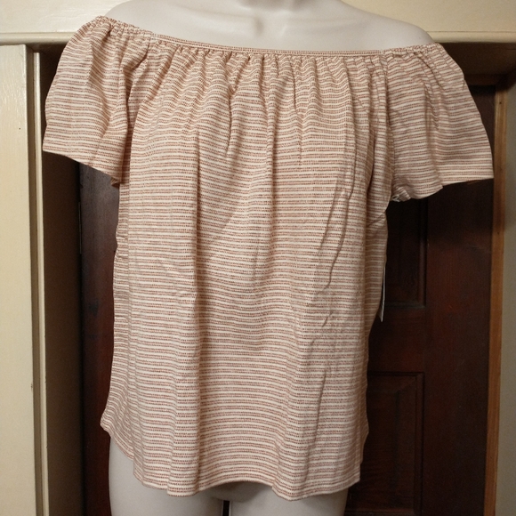 New a.n.a Short Sleeve ConvertibleTop, Small - Picture 1 of 3